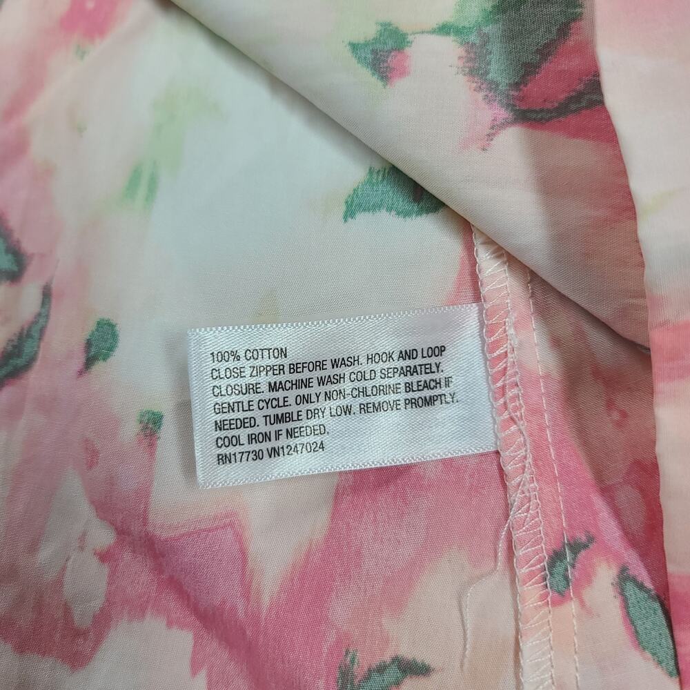 Floral fairy dainty pink dress A new day Size 4 feminine NWT soft garden party - Picture 10 of 10
